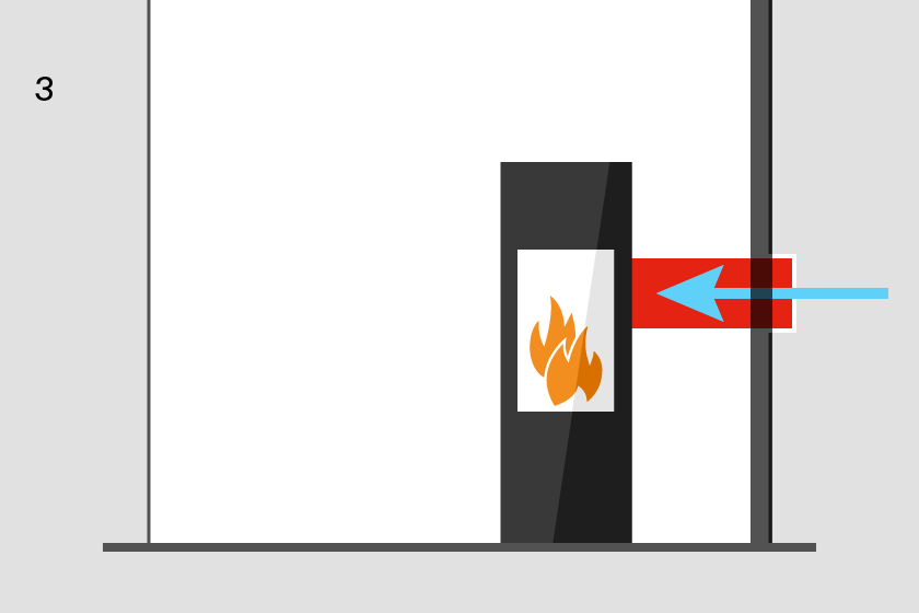 neuer Aussenluftanschluss Beton
