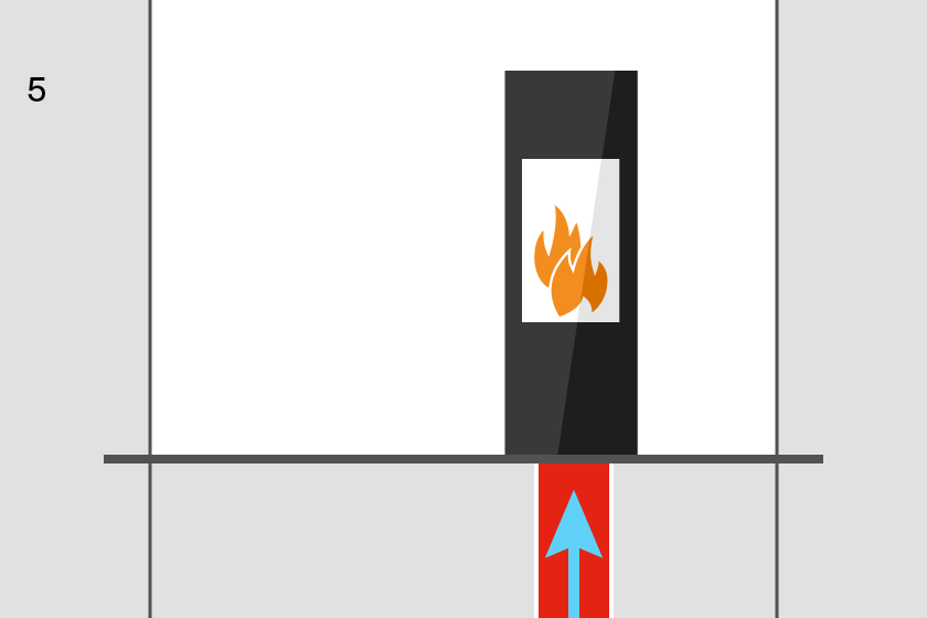 neuer Aussenluftanschluss Boden